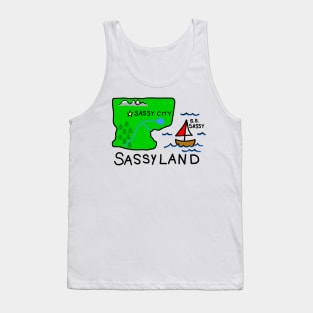 Sassyland - Sassy's Sassiest Boys - Phil Hartman SNL Tank Top